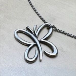 James Avery Butterfly Pendant